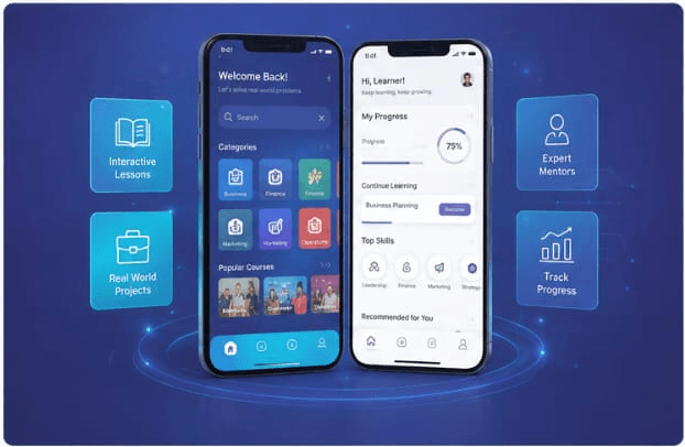 Mobile App Business Concept